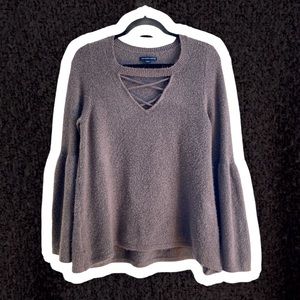 American Eagle Super Soft Bell Sleeve Sweater